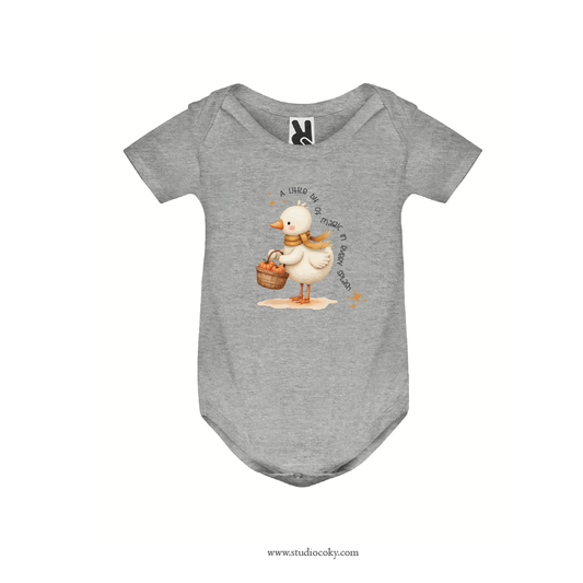 Body bebé Goose - Pumpkin