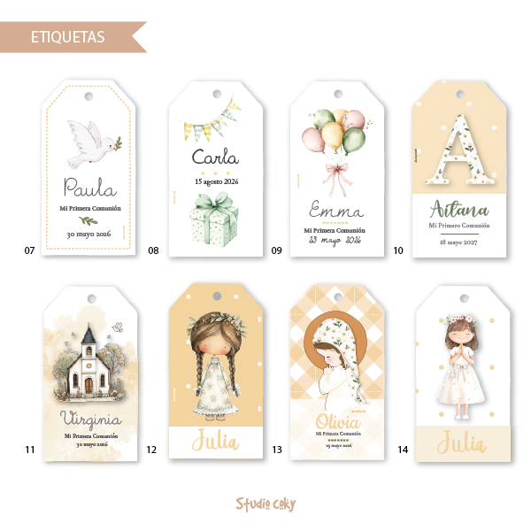 Vela Margarita - Amarillo Ocre