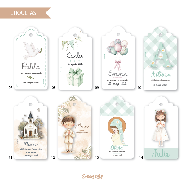 Vela Margarita - Sage green