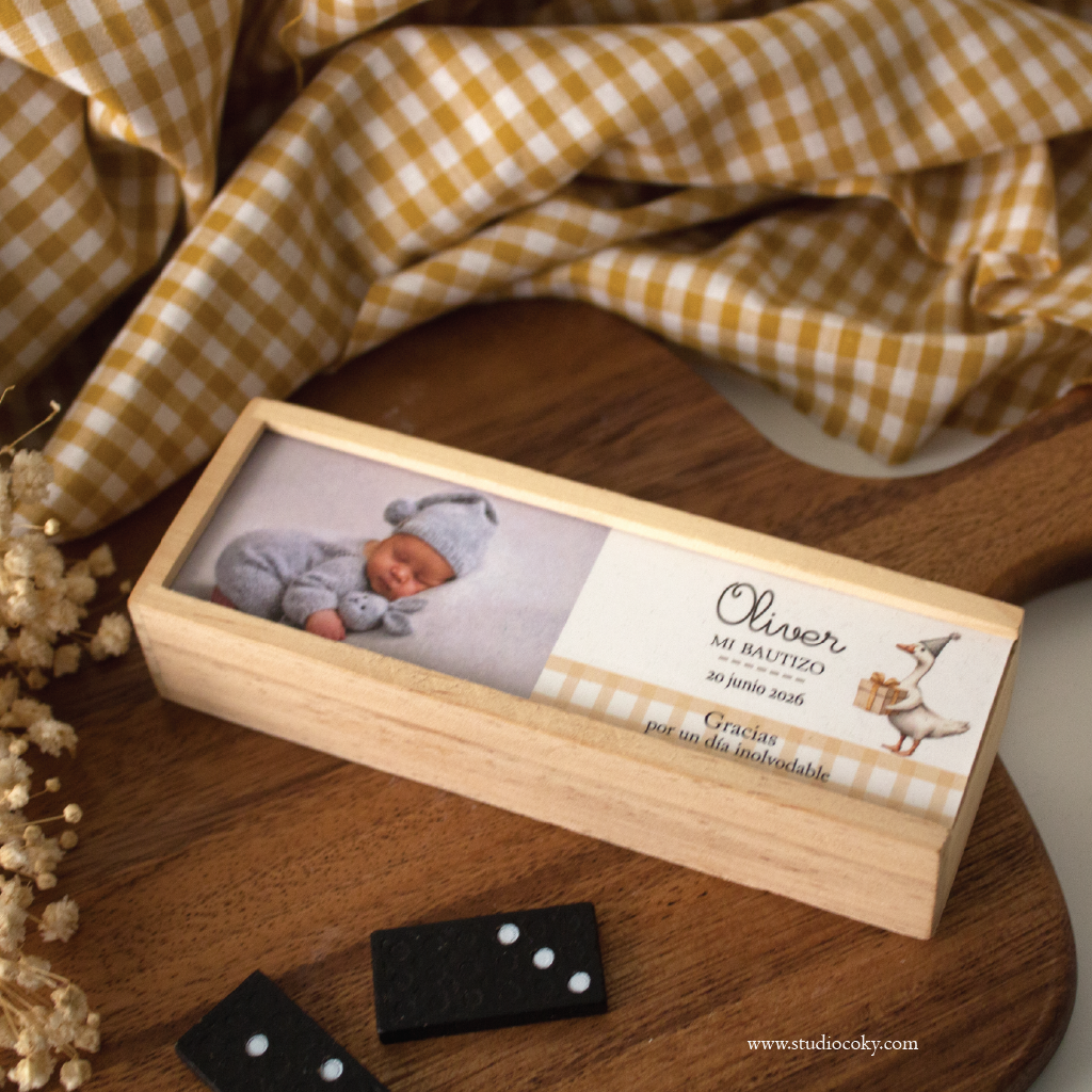 domino bautizo patito